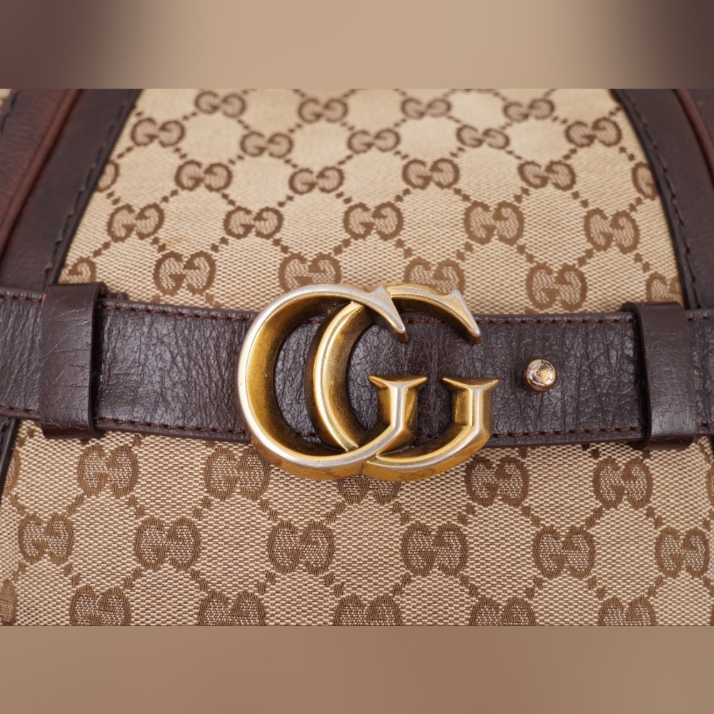 BN35❤️ Gucci GG Double G Running Hobo - Picture 2 of 16
